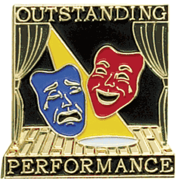 Outstanding Performance Drama Pins (BR Series) - Click to enlarge