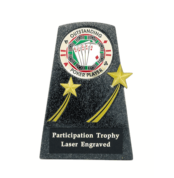 Outstanding Poker Player Trophy - Click to enlarge
