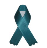 Ovarian Cancer Ribbons (Teal)