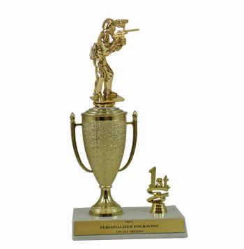 Paintball 1st, 2nd and 3rd Place Award Cup Trophy - Click to enlarge