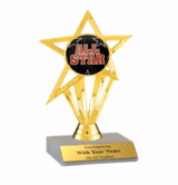 All Star Participation Insert Trophy