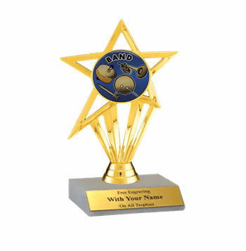 Participation Band Insert Trophy - Click to enlarge