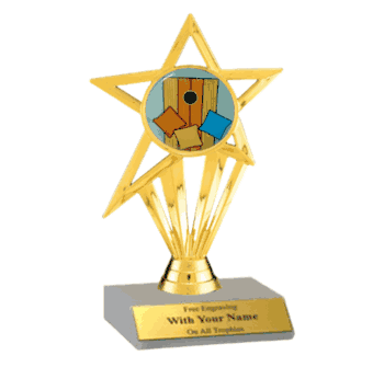 Participation Insert Trophy - Cornhole - Click to enlarge
