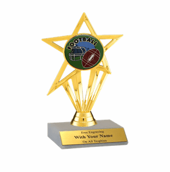 Football Participation Insert Trophy - Click to enlarge