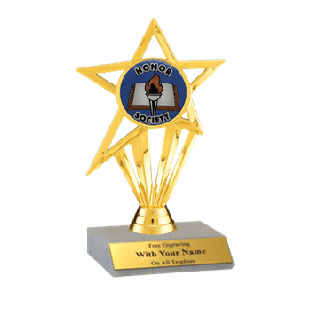 Honor Society Participation Insert Trophy - Click to enlarge