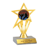 Participation Insert Trophy - Karate