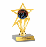 Karate Participation Insert Trophy