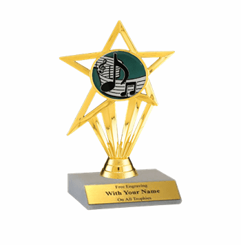 Participation Music Insert Trophy - Click to enlarge
