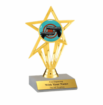 Pistols Participation Insert Trophy - Click to enlarge