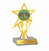 Racing Participation Insert Trophy