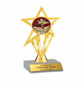 Participation Insert Trophy - Rising Star - Click to enlarge