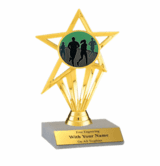 Participation Running Insert Trophy
