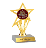 Participation Insert Trophy - Star Performer