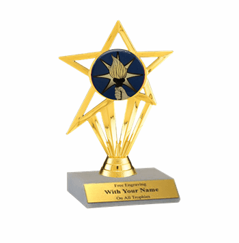 Torch Participation Insert Trophy - Click to enlarge