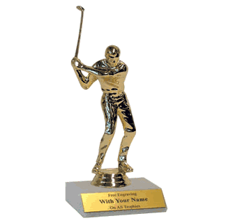 Trophy for Golf Participation Golf Trophies