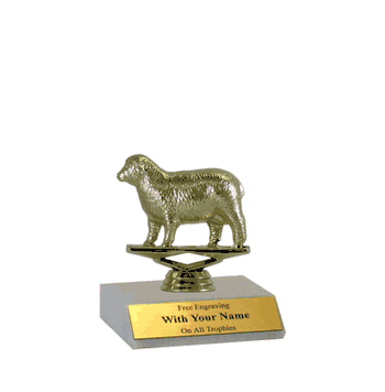 Participation Trophies - Sheep Figure - Click to enlarge