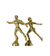 Participation Trophies with Marble Platform - Figure Skating - 2