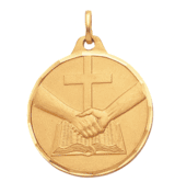 Partners in Faith Religious Medals (1 1/4")