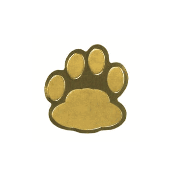 Paw (Die Cut) Seals - Click to enlarge
