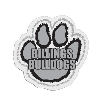 Paw Mascot Badge - Click to enlarge