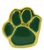Paw Print Mascot Pins - Multiple Colors - 2