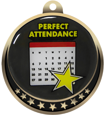 Perfect Attendance Medal