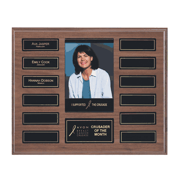 Perpetual Employee Plaque with Magnetic Plates - Click to enlarge