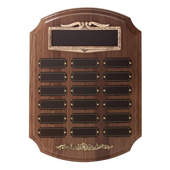 Perpetual Name Plaque 18 Plates TrophyCentral