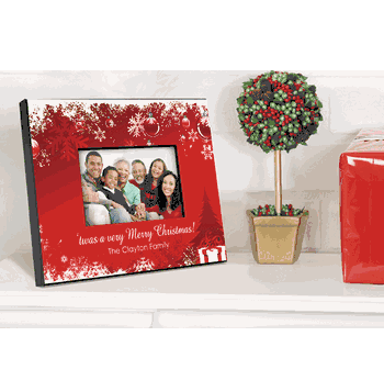 Personalized Holiday Surprises Picture Frame - Click to enlarge