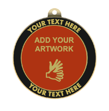 Personalized Rim with Logo Insert - Click to enlarge