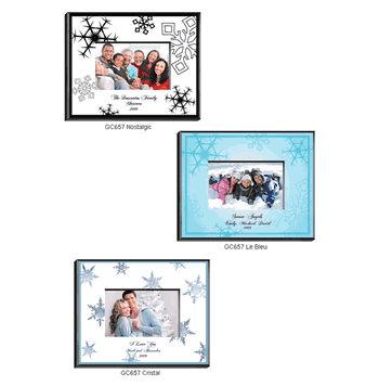 Personalized Snowflake Picture Frame - Click to enlarge