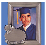 Pewter "Congratulations" Frame