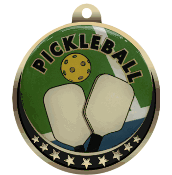 Pickleball Insert Medal - Click to enlarge