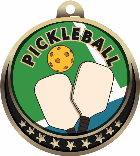 Pickleball Medals, Pickleball Award Medals TrophyCentral