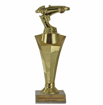 Pinewood Derby Star Column Trophy - Click to enlarge