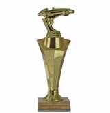 Pinewood Derby Star Column Trophy