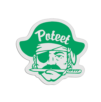 Pirate Mascot Badge - Click to enlarge