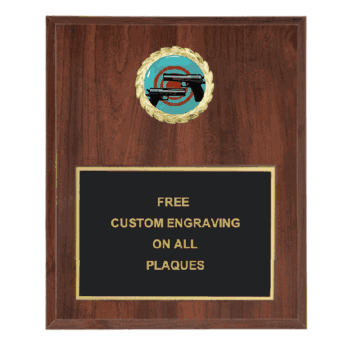 Pistols Insert Plaque (Multiple Styles) - Click to enlarge