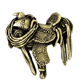 PM Series Lapel Pins - Cowboy Saddle