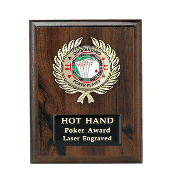 Poker Plaque (5" x 7") - Click to enlarge