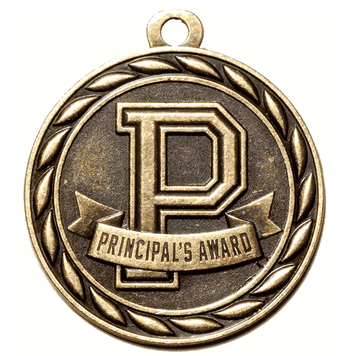 Principal's Award - Antique Brass - Click to enlarge