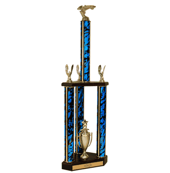 Quick-Ship Champions Line Trophy - Pinewood Derby - Click to enlarge