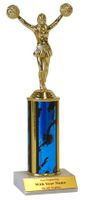 Single Column Trophy - Cheerleading