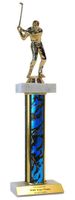 Double Platform Trophy in 3 Sizes - Golf