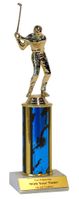 Single Column Trophy - Golf