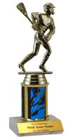 Single Column Trophy - Lacrosse