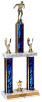 Quick-Ship Two-Tier Trophies - Swimmer