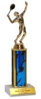 Single Column Trophy - Tennis