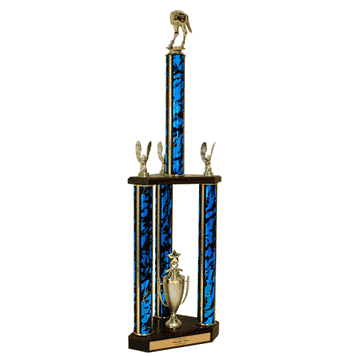 Quick-Ship Two-Tier 3-Column Gag Trophies - Click to enlarge