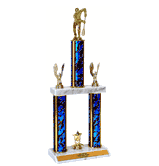 Two Tier Broomball Trophy